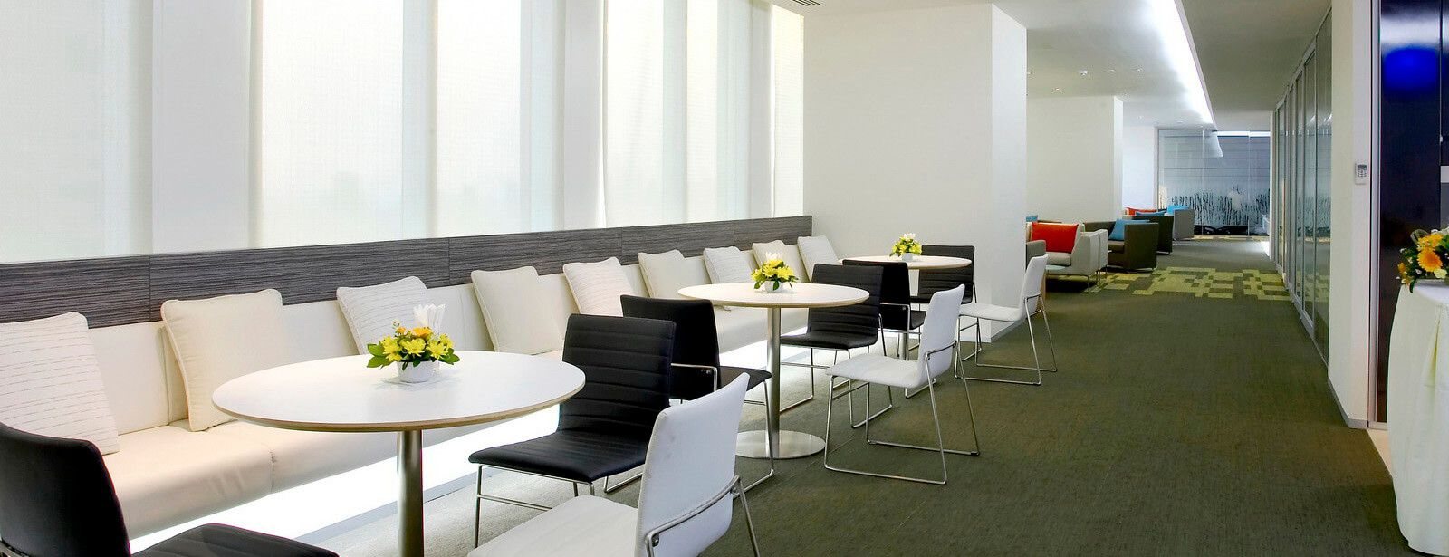 Raised floors for offices