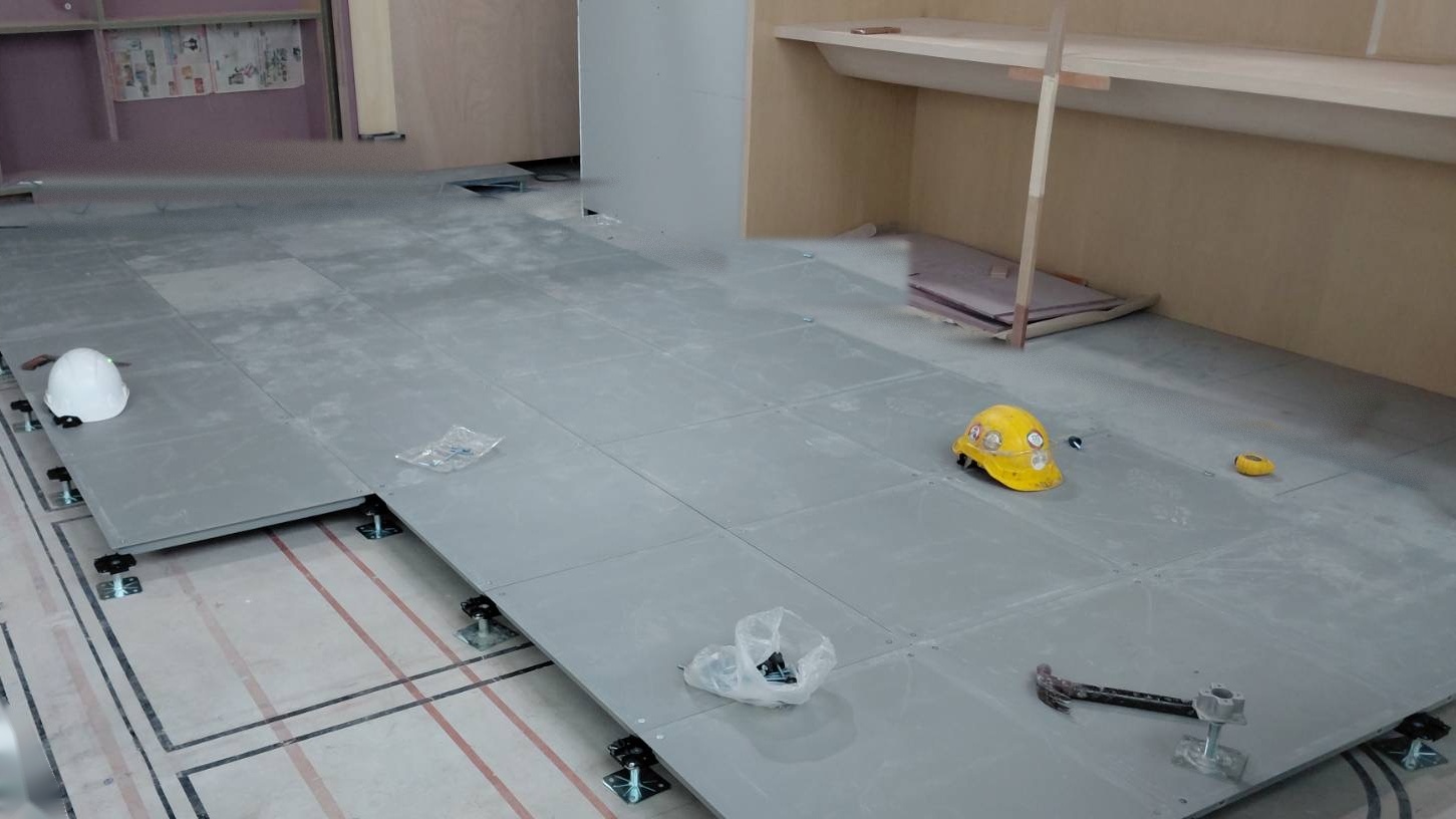 What affects raised floor price per square metre
